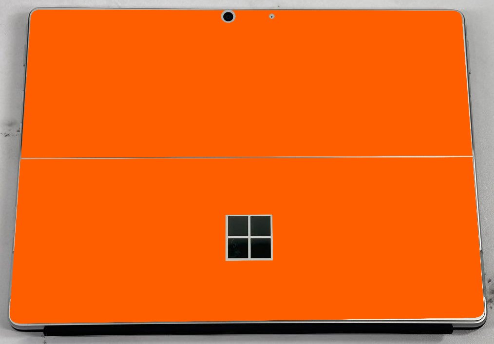 Microsoft Surface Pro 8 ORANGE Laptop Skin