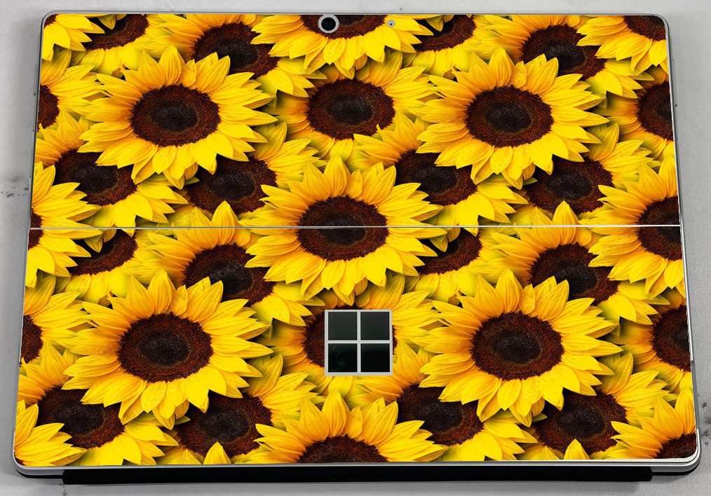 Microsoft Surface Pro 8 SUNFLOWERS Laptop Skin