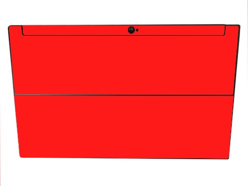 Microsoft Surface RT RED Laptop Skin