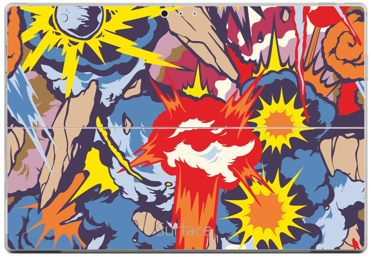 Microsoft Surface Pro 3 COMIC EXPLOSIONS Skin