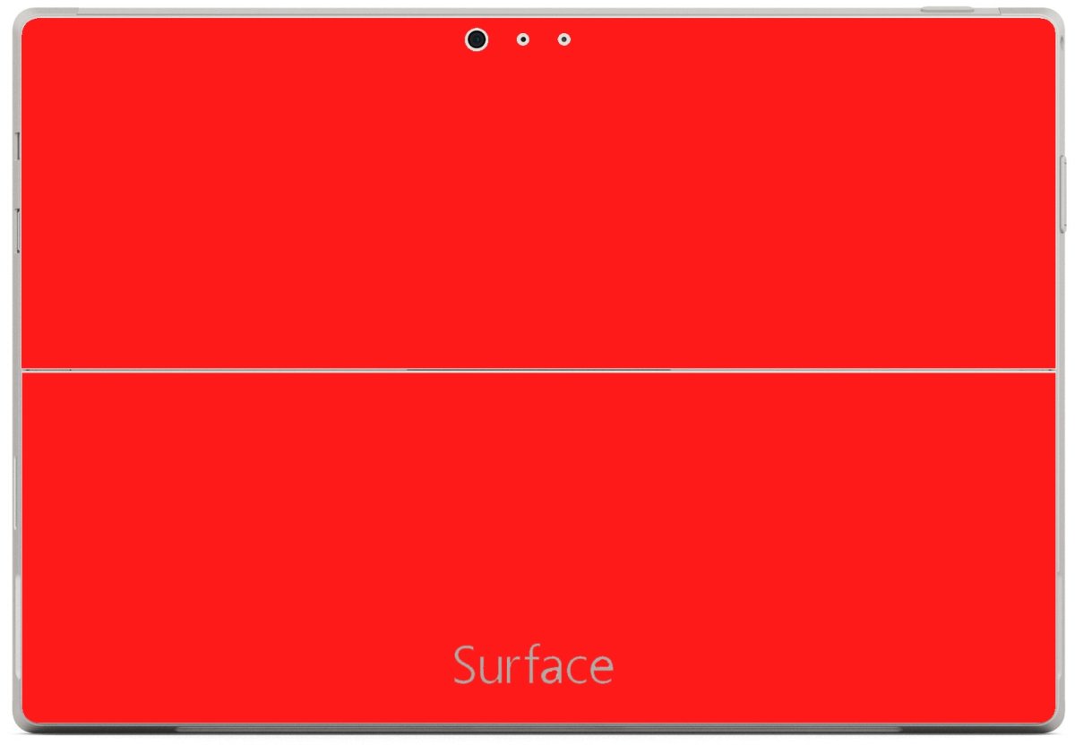 Microsoft Surface Pro 3 RED Skin