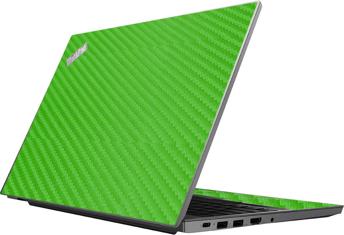 ThinkPad T14S G1 GREEN CARBON FIBER Laptop Skin