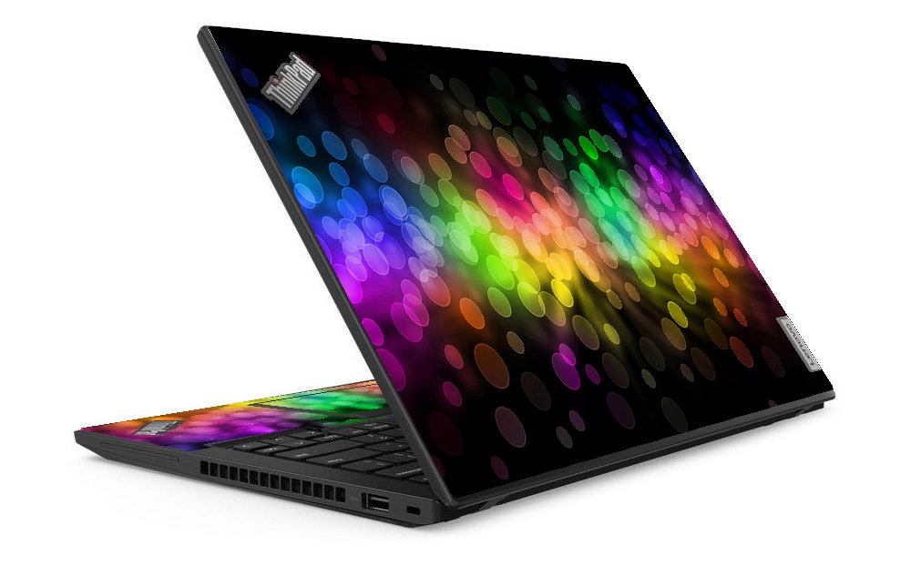ThinkPad T14 G3 RAINBOW BOKEH Laptop Skin