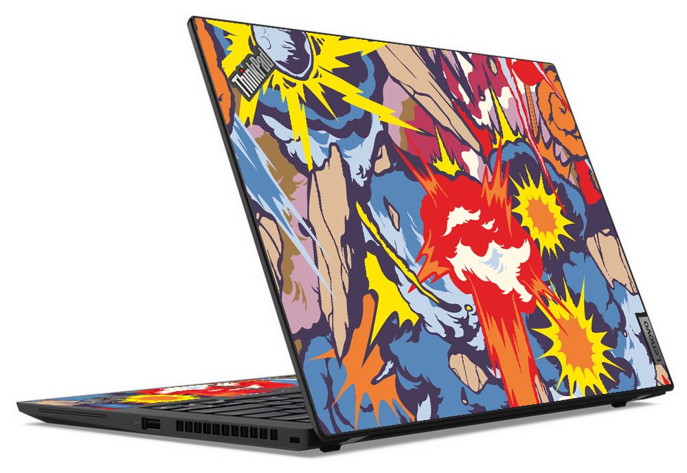 ThinkPad T14S G2 COMIC EXPLOSIONS Laptop Skin