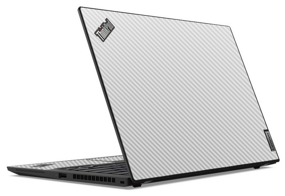 ThinkPad T14S G2 WHITE CARBON FIBER Laptop Skin