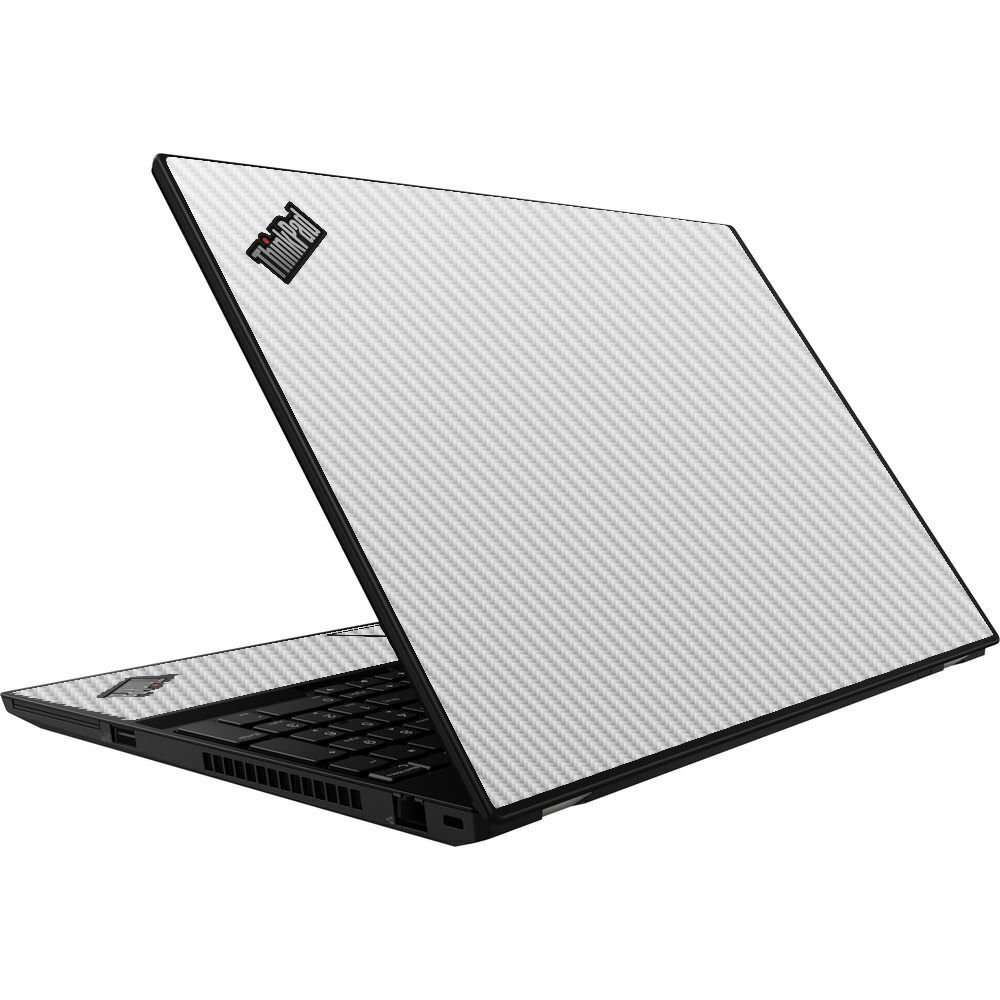 ThinkPad T15 G1 WHITE CARBON FIBER Laptop Skin