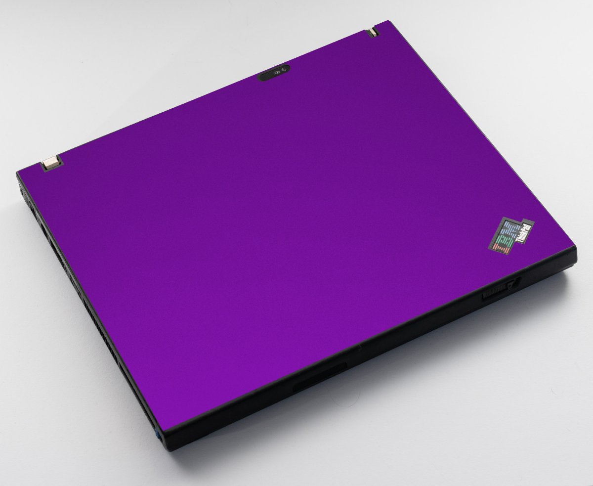 ThinkPad T42 CHROME PURPLE Laptop Skin