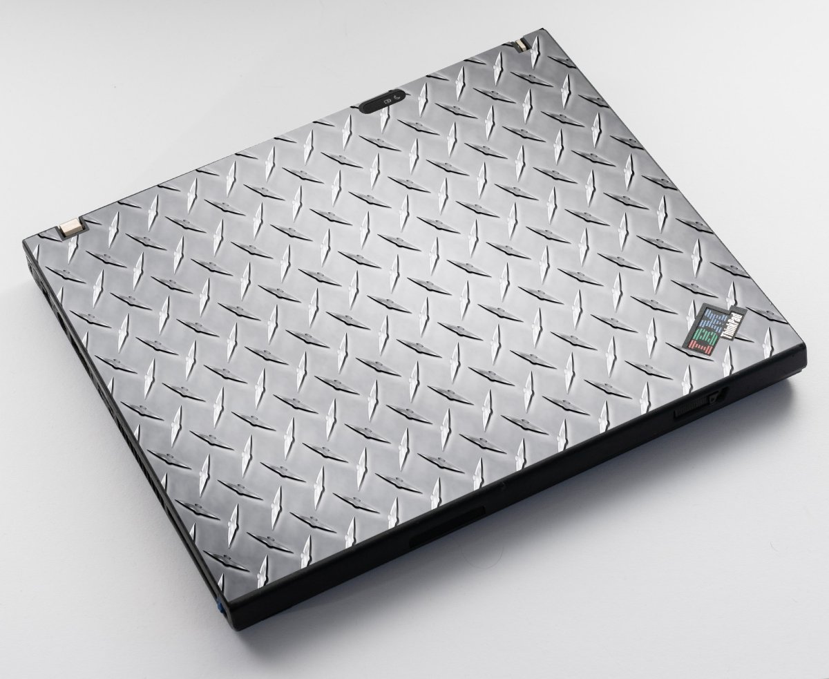 ThinkPad T42 DIAMOND PLATE Laptop Skin
