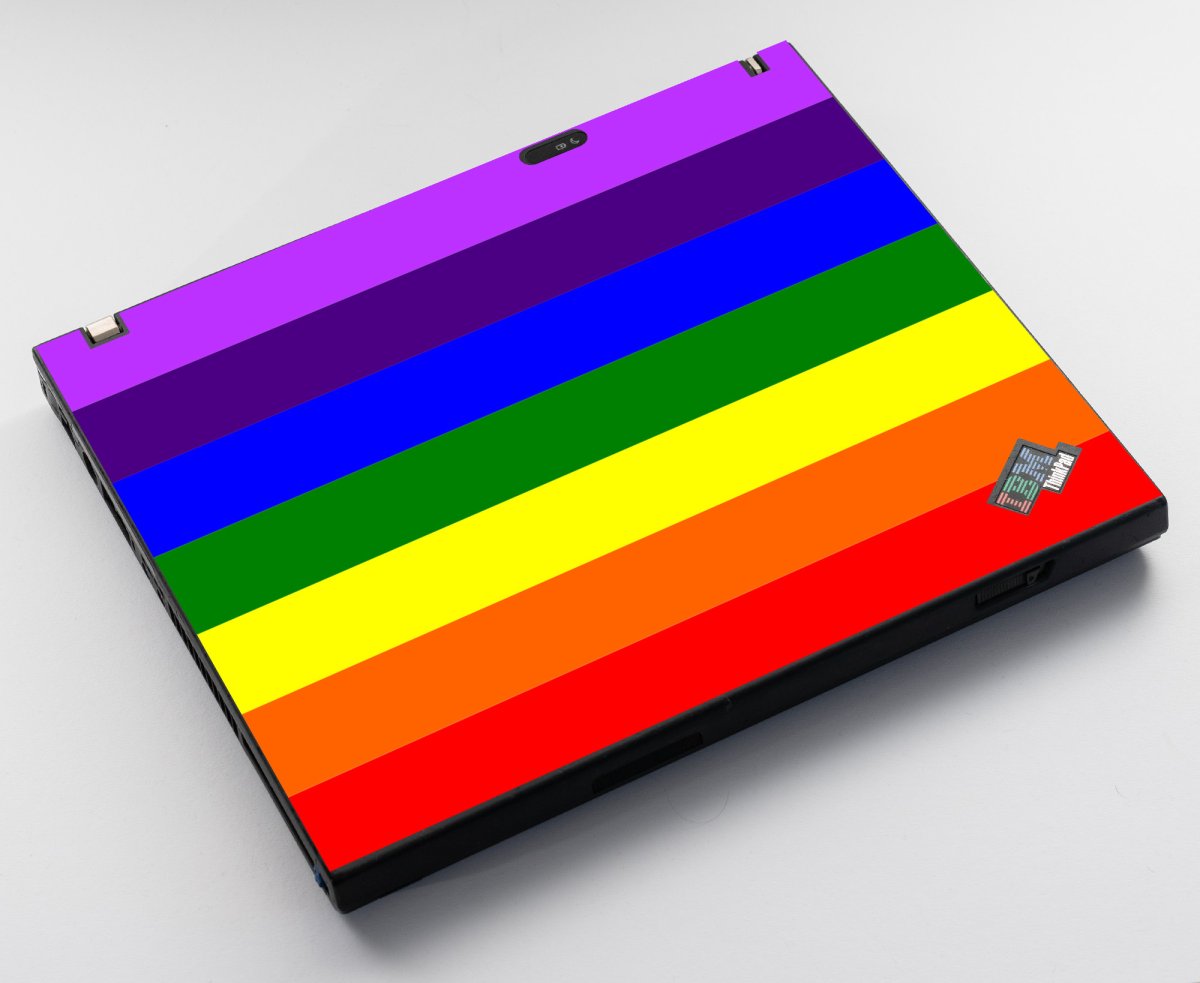 ThinkPad T60 PRIDE FLAG Laptop Skin