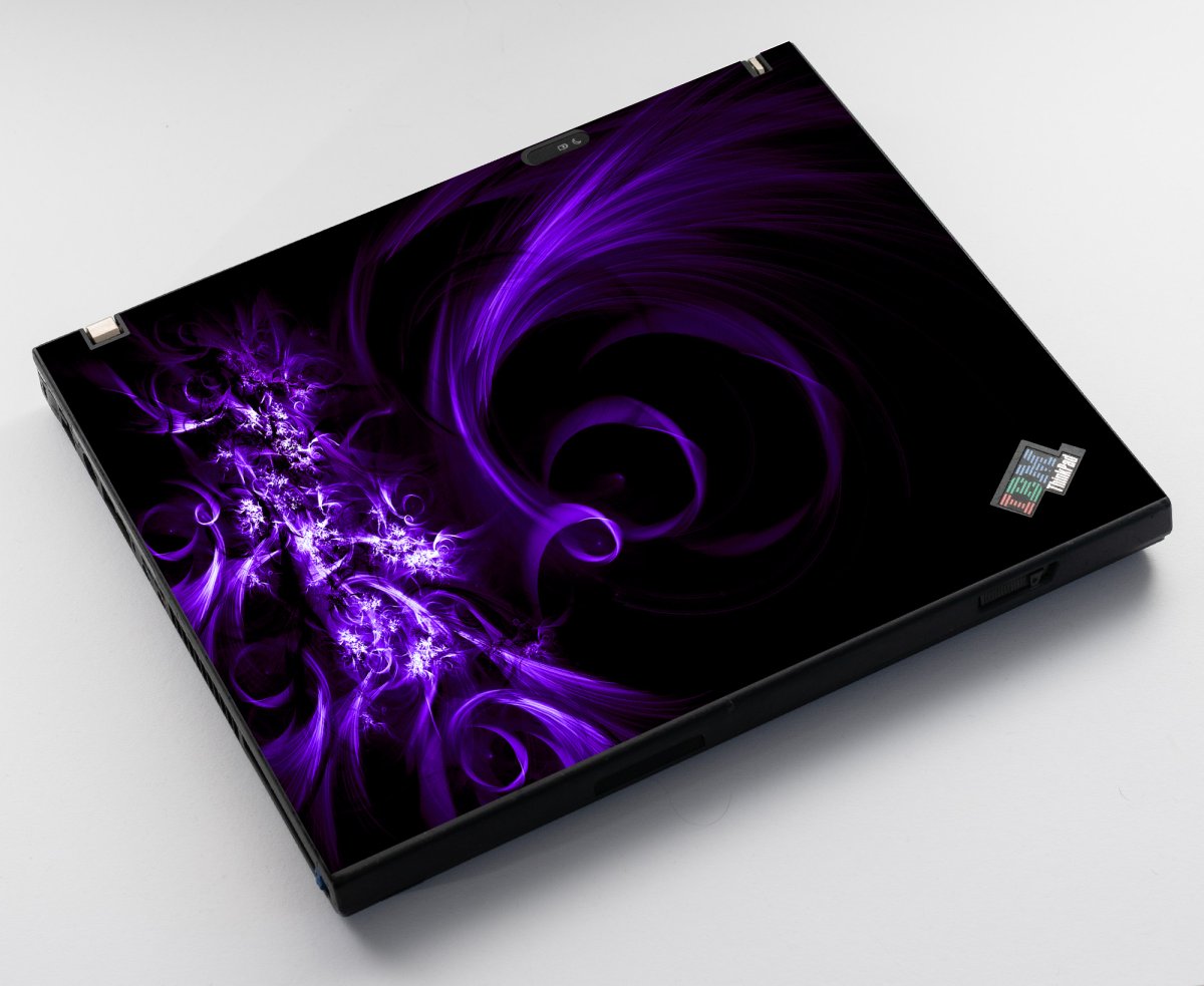 ThinkPad R61 PURPLE SPIRAL Laptop Skin