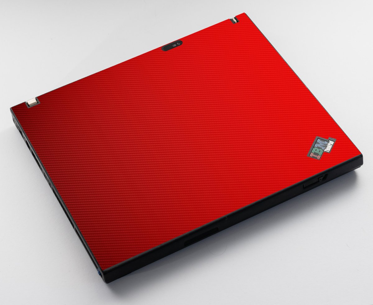 ThinkPad T61 RED CARBON FIBER Laptop Skin