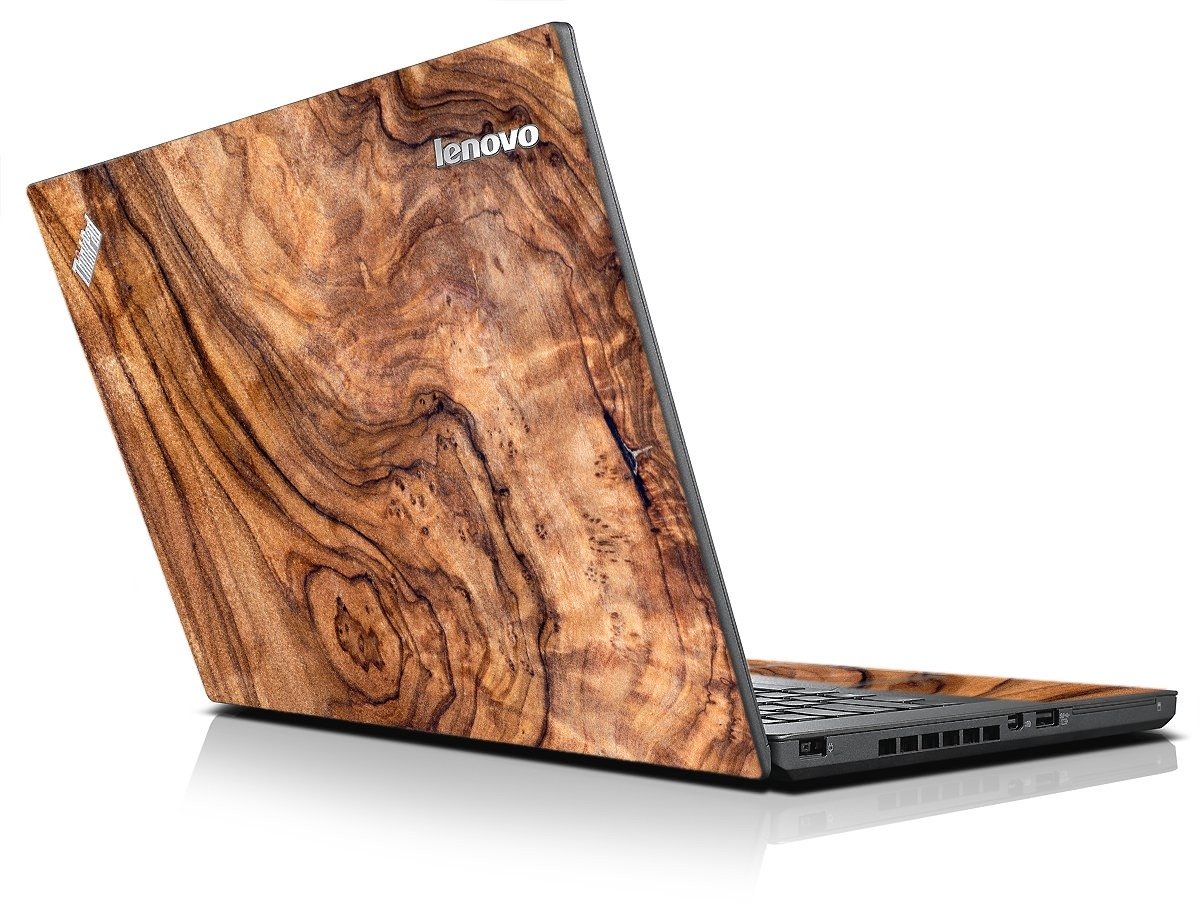 Lenovo ThinkPad E440 OLIVE WOOD Laptop Skin