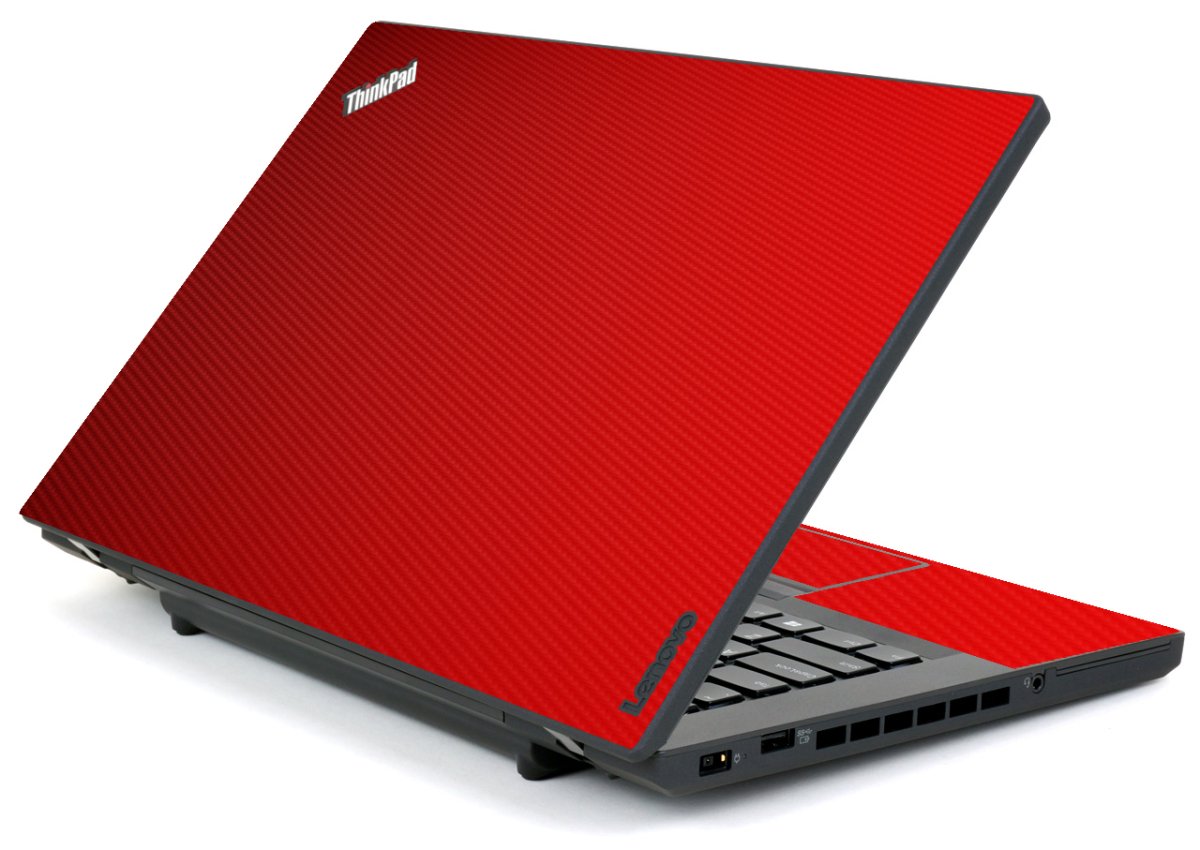 ThinkPad T460P RED CARBON FIBER Laptop Skin