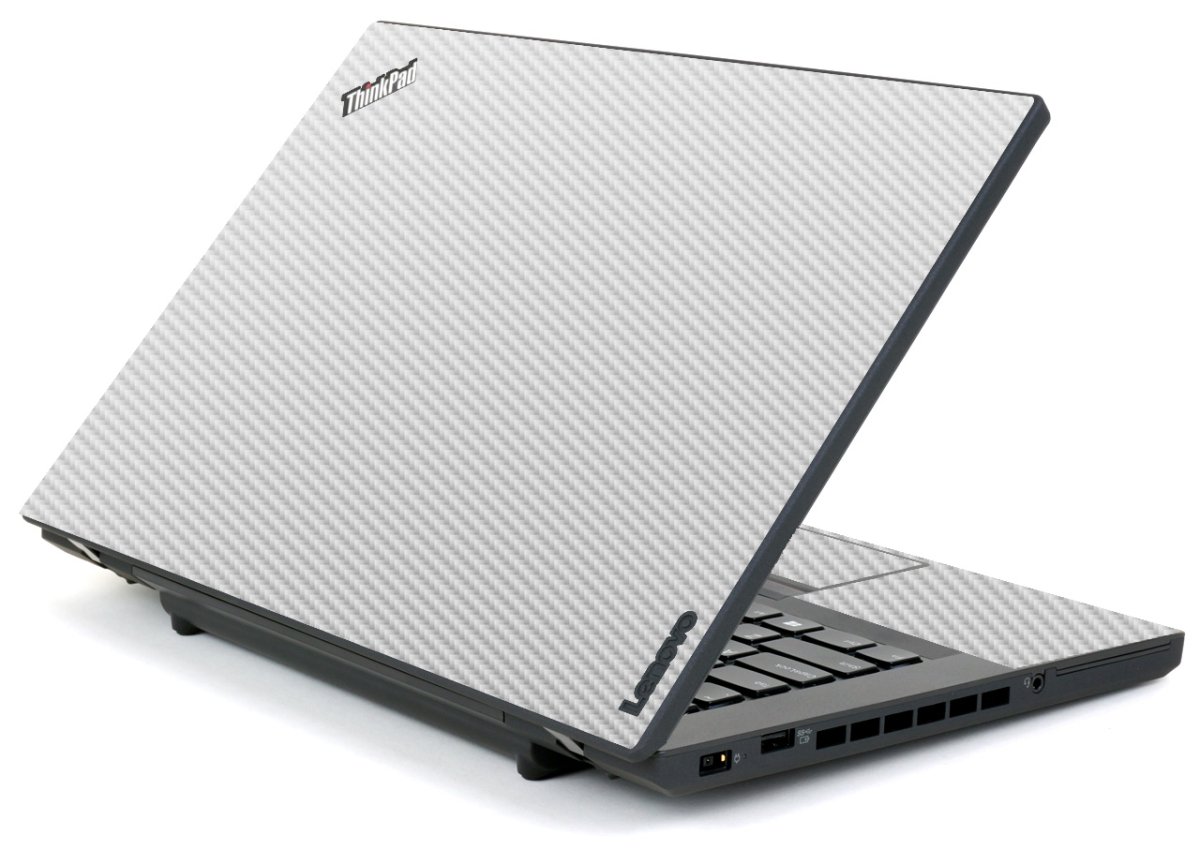 ThinkPad T460P WHITE CARBON FIBER Laptop Skin