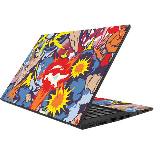 ThinkPad T490 COMIC EXPLOSIONS Laptop Skin