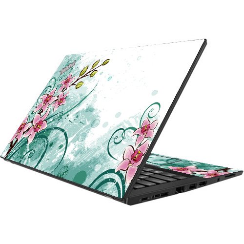 ThinkPad T480S PINK LILY WATERCOLOR Laptop Skin