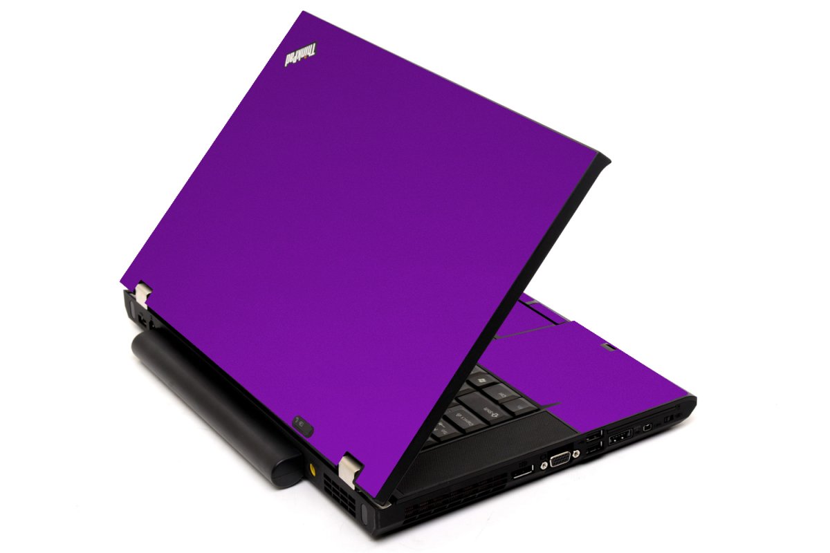ThinkPad T520 CHROME PURPLE Laptop Skin