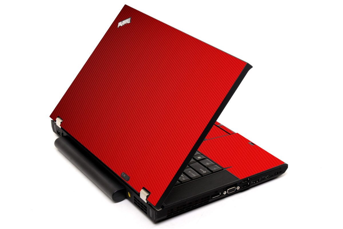 ThinkPad T520 RED CARBON FIBER Laptop Skin
