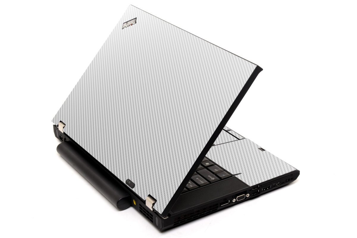 ThinkPad T520 WHITE CARBON FIBER Laptop Skin