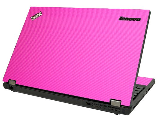 ThinkPad T540P PINK CARBON FIBER Laptop Skin