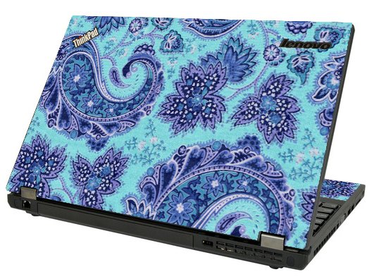 ThinkPad T540P BLUE PAISLEY Laptop Skin