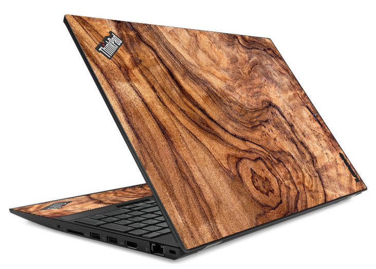 ThinkPad T580 OLIVE WOOD Laptop Skin