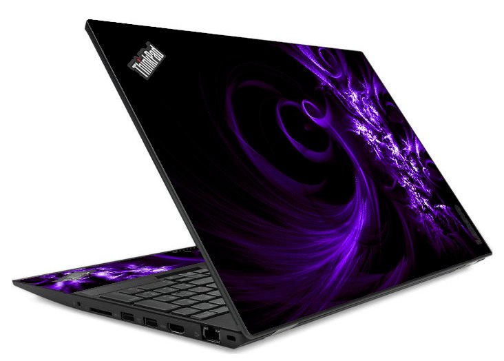 ThinkPad T580 PURPLE SPIRAL Laptop Skin