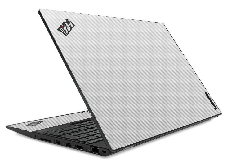 ThinkPad T580 WHITE CARBON FIBER Laptop Skin
