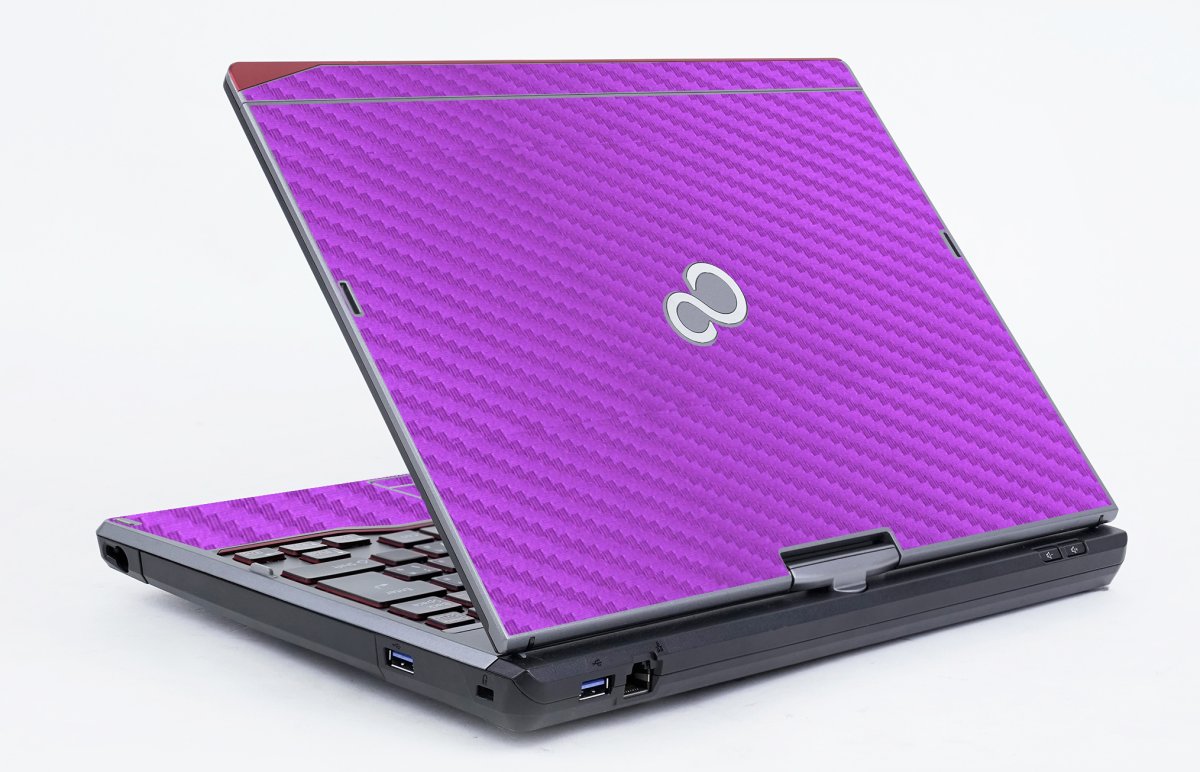 Fujitsu LifeBook T726 PURPLE CARBON FIBER Laptop Skin
