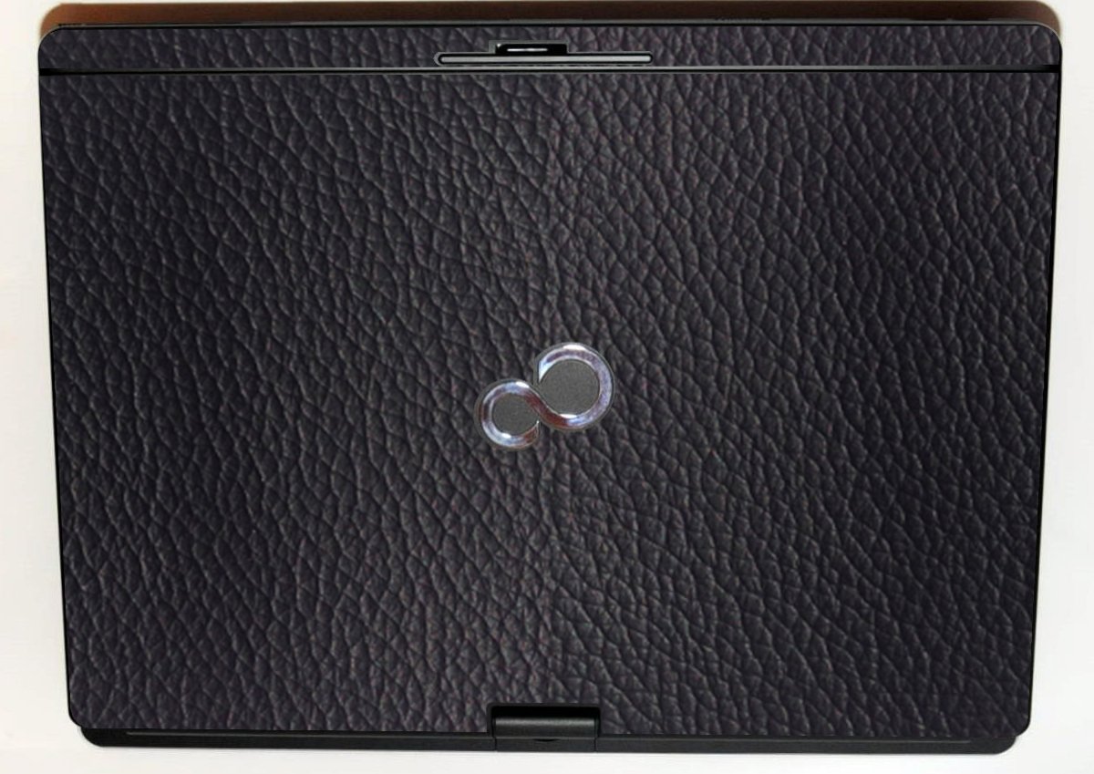 Fujitsu LifeBook T901 BLACK LEATHER Laptop Skin