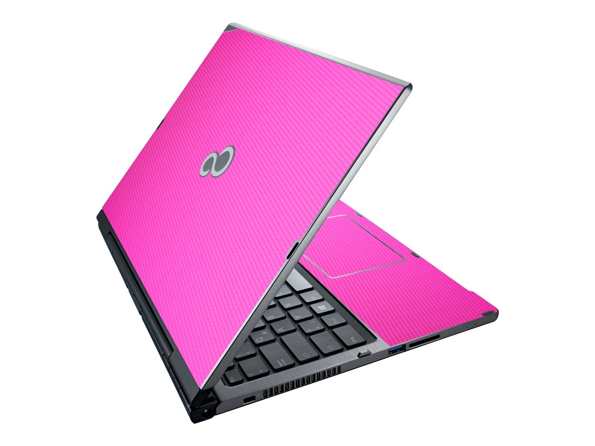 Fujitsu LifeBook T936 PINK CARBON FIBER Laptop Skin