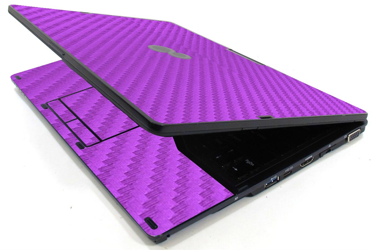 Fujitsu LifeBook T937 PURPLE CARBON FIBER Laptop Skin
