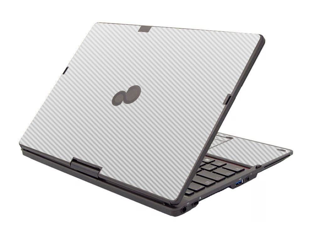 Fujitsu LifeBook T939 WHITE CARBON FIBER Laptop Skin
