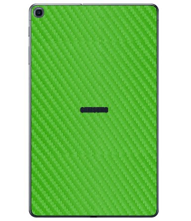 Samsung Galaxy Tablet A SMT510 GREEN CARBON FIBER Laptop Skin