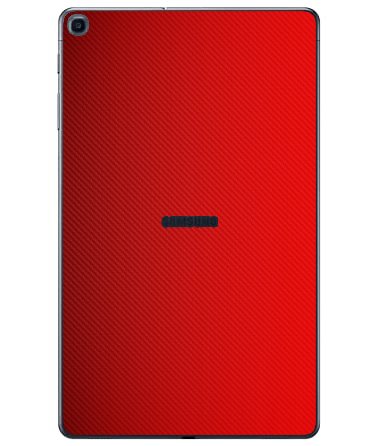 Samsung Galaxy Tablet A SMT510 RED CARBON FIBER Laptop Skin