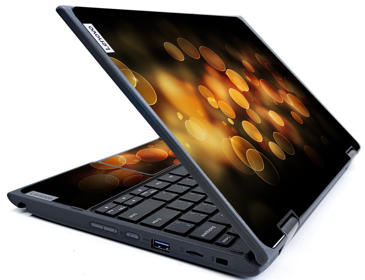 IBM/Lenovo Chromebook 300e G2 BOKEH FIREFLY Laptop Skin