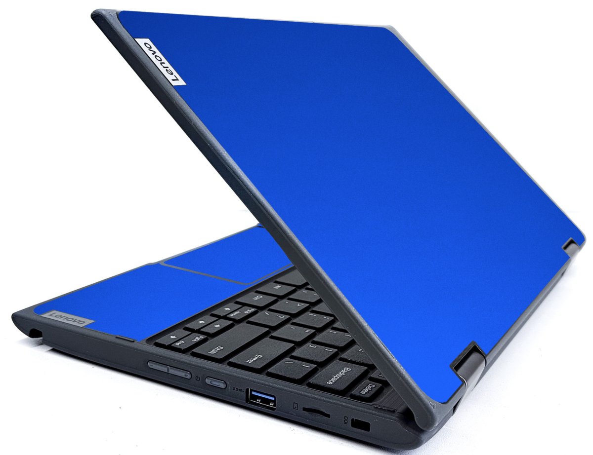 IBM/Lenovo ThinkPad 300e G2 CHROME BLUE Laptop Skin