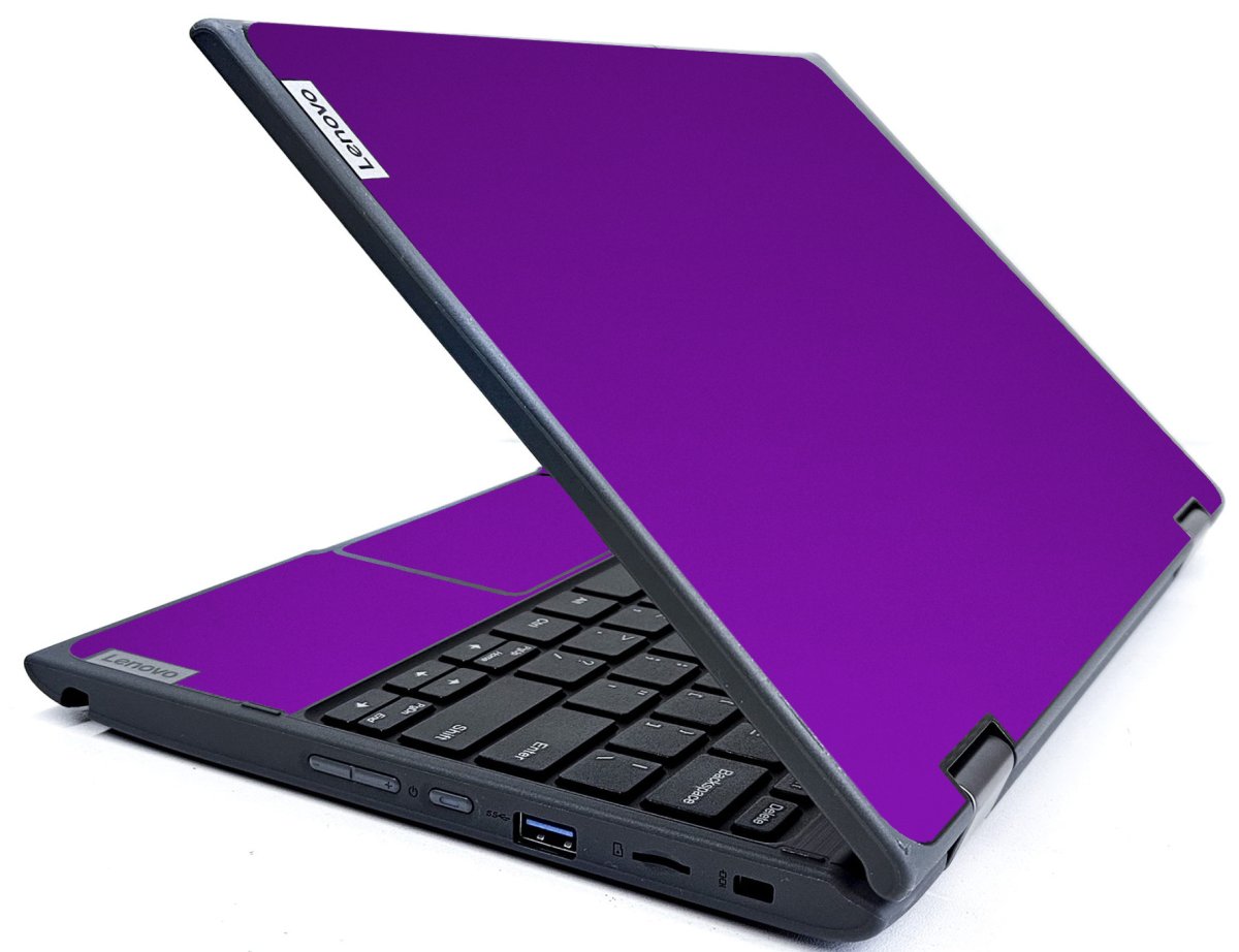 IBM/Lenovo Chromebook 300e G2 CHROME PURPLE Laptop Skin