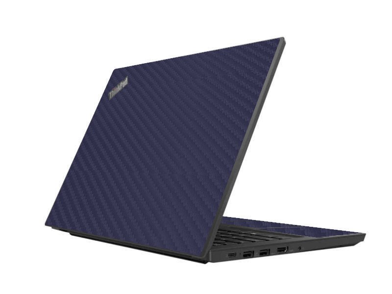 ThinkPad E14 G1 BLUE CARBON FIBER Laptop Skin