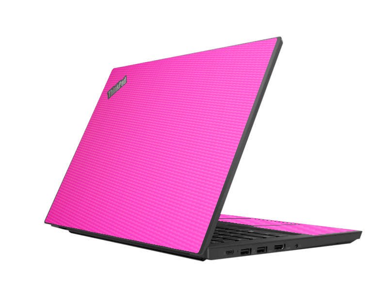 ThinkPad E14 G1 PINK CARBON FIBER Laptop Skin