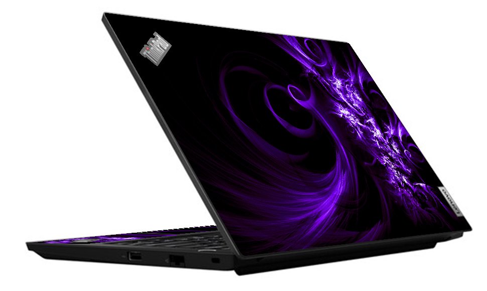 ThinkPad E14 G2 PURPLE SPIRAL Laptop Skin