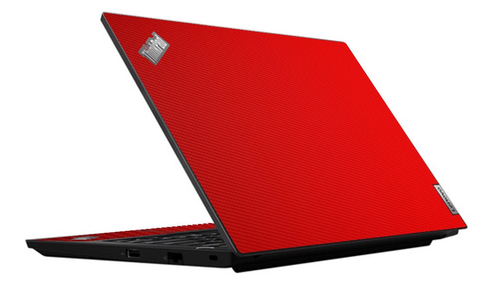 ThinkPad E14 G2 RED CARBON FIBER Laptop Skin