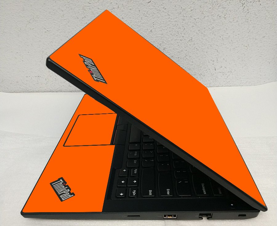 ThinkPad E480 G1 ORANGE Laptop Skin