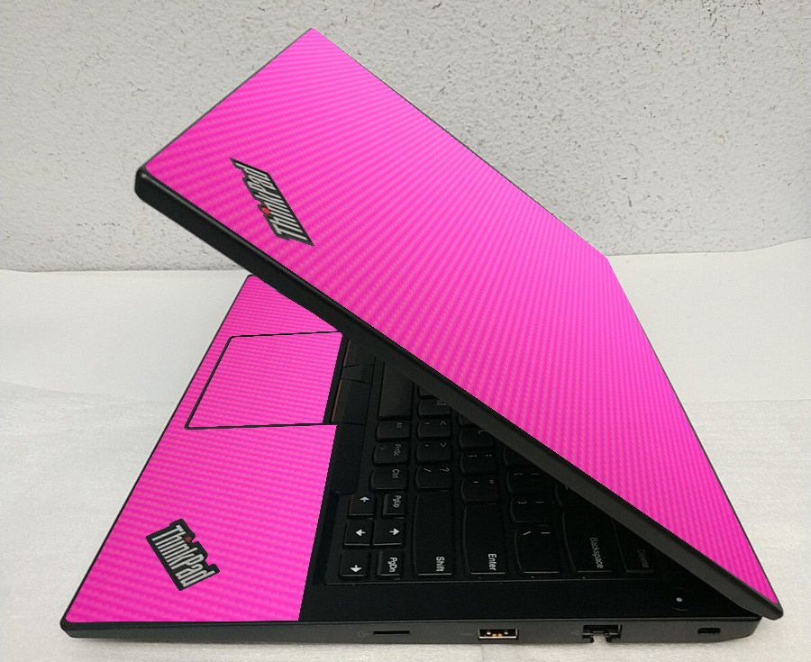 ThinkPad E480 G1 PINK CARBON FIBER Laptop Skin