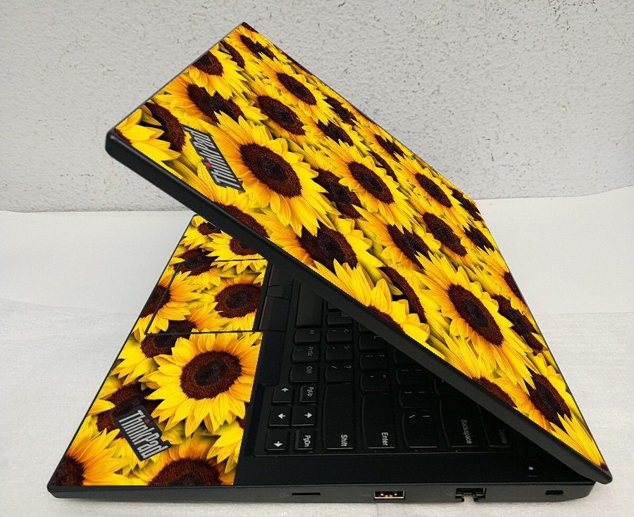 ThinkPad E480 G1 SUNFLOWERS Laptop Skin