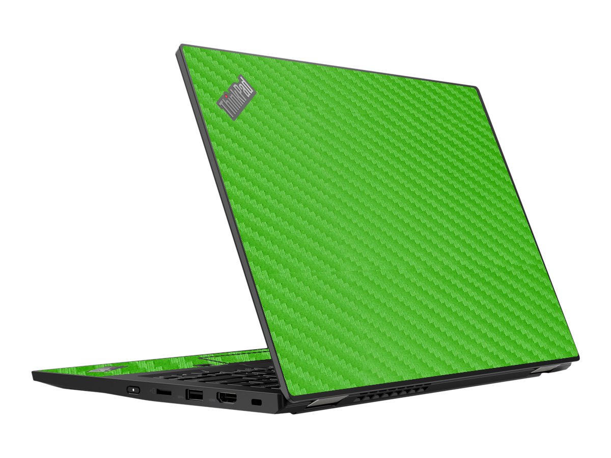 IBM/Lenovo ThinkPad L13 G2 GREEN CARBON FIBER Laptop Skin