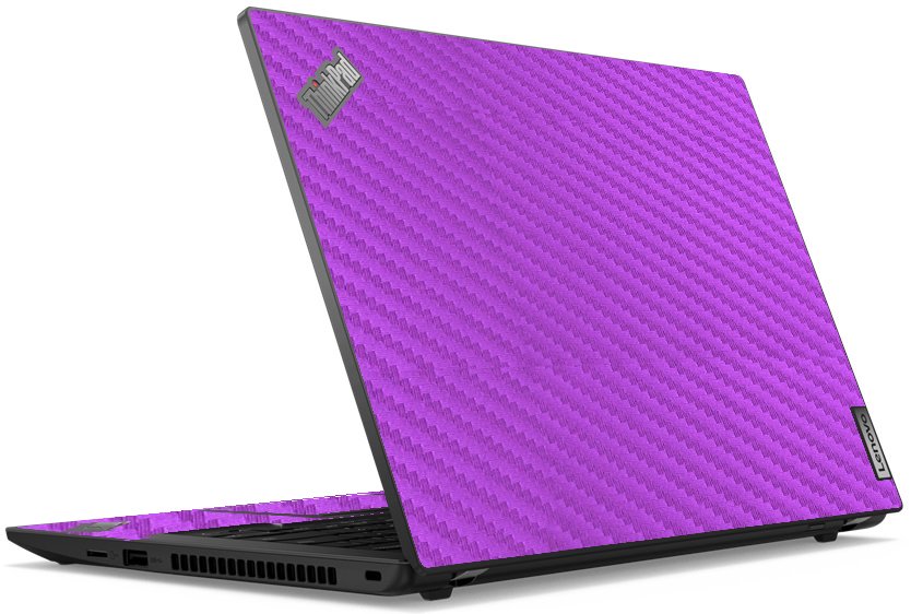 IBM/Lenovo ThinkPad L14 G3 PURPLE CARBON FIBER Laptop Skin