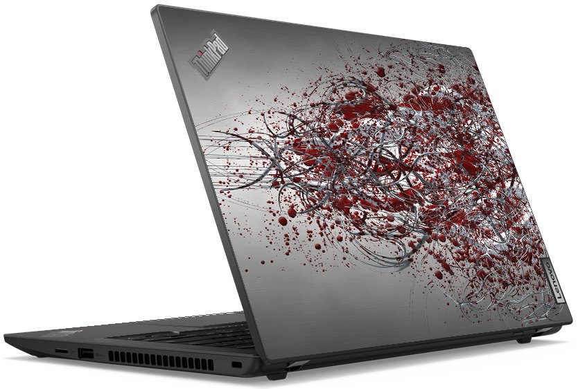 IBM/Lenovo ThinkPad L14 G3 TRIBAL GRUNGE Laptop Skin
