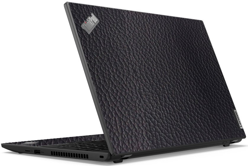 ThinkPad L15 G1 BLACK LEATHER Laptop Skin