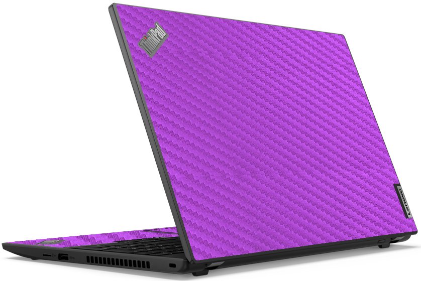 ThinkPad L15 G1 PURPLE CARBON FIBER Laptop Skin